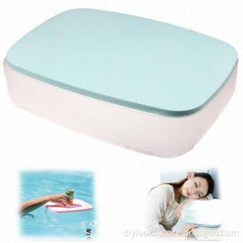 Fashionable 2-in-1 Multifunction Air Inflatable Cushion Pillow, Small Desk for Offices/Home/Camping